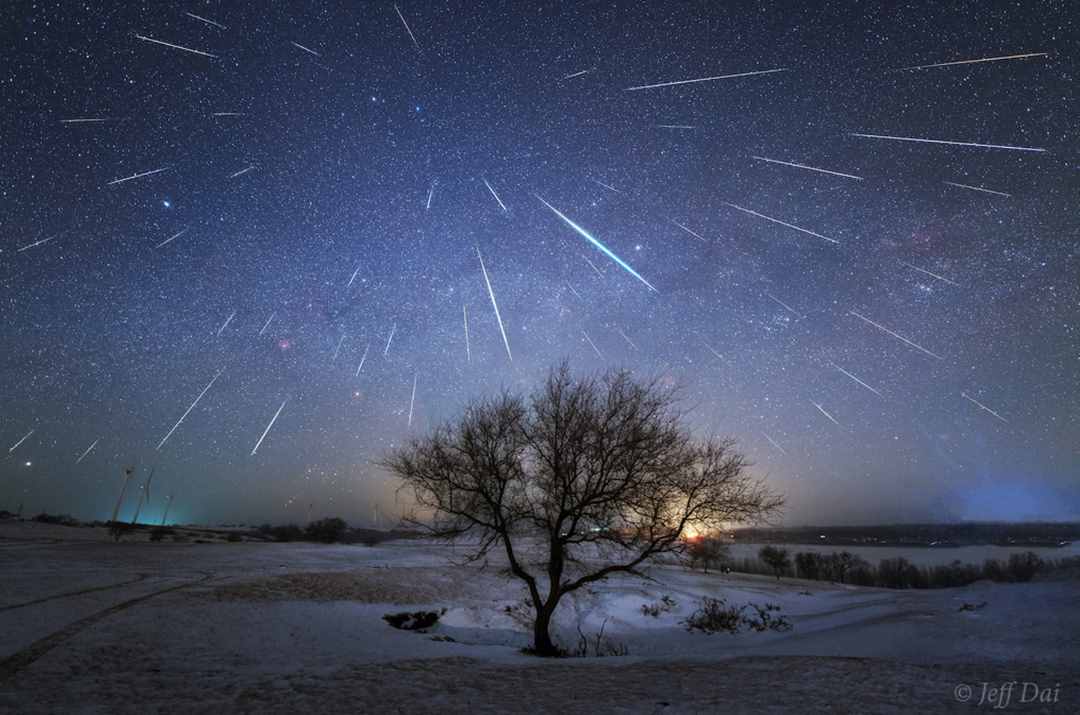 Geminids là một trong hai trận mưa sao băng lớn nhất hàng năm